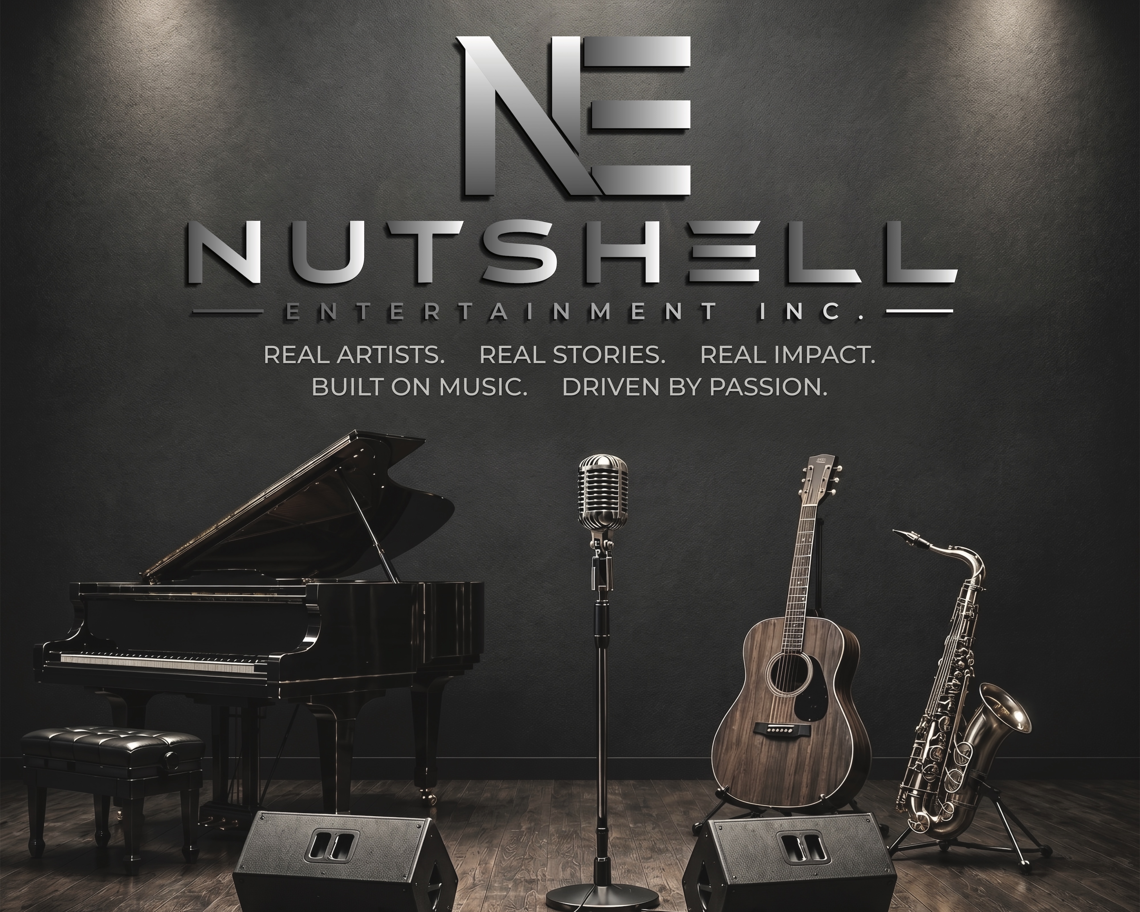 Nutshell Entertainment Inc. — Real artists. Real stories. Real impact. Built on music. Driven by passion.